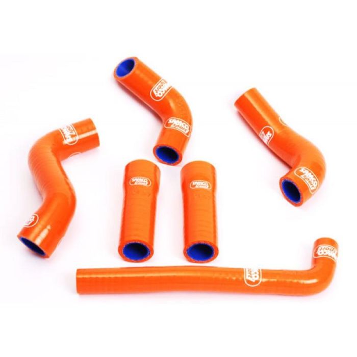 Samco Slang Kit Ktm Oem Design 6 Delar Kit Orange Ktm-6 Eller