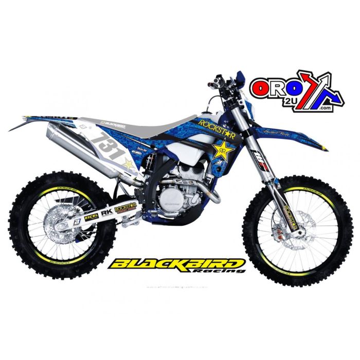 17-22 Sherco Rockstar Graphics Blackbird 2E01L Decal Kit