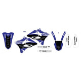 02-14 Yz125/250 Yamaha Factory Blackbird 8231R9 Decal 2019