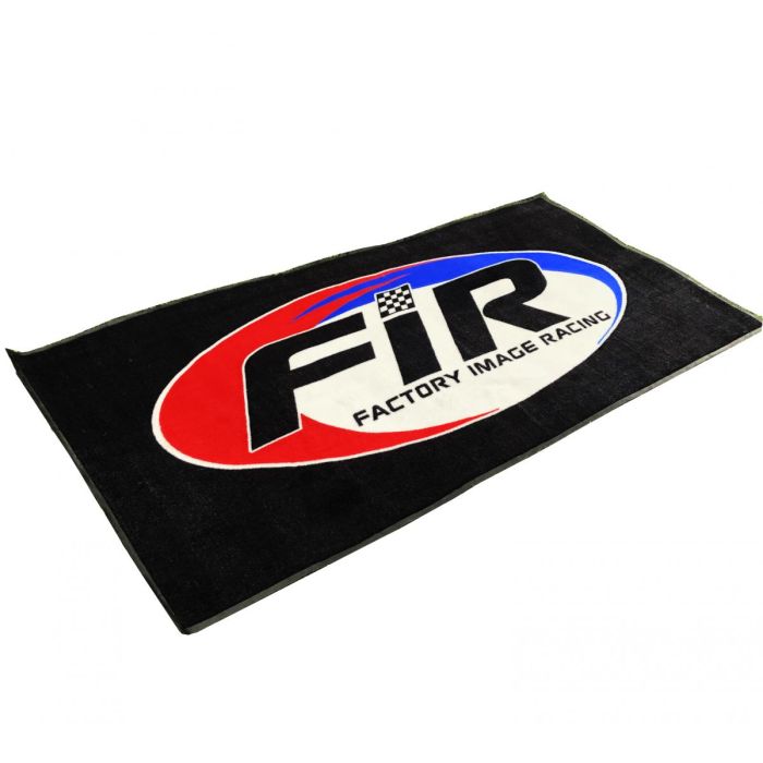 Pit Mat Heavy Duty Fir Logo Rygg Av Gummi Med Kant 1M X 2M