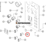 Etervippbrytare 22054068 för Ingersoll Rand luftkompressor XHP-1170-FRAME-CAT XP750WCU XP825WCU HP675WCU HP750WCU