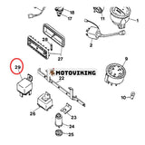 12V relä 3146359R1 för CASE Tractor 433 533 633 733 833 885 844S