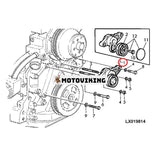 Spännare AL111330 för John Deere traktor 6100SE 6200SE 6300SE 6600 7500 6505