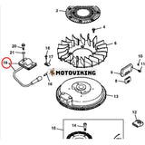 Tändspole M133019 för John Deere traktor GT255 L110 LT133 LT160 LX172 LX255