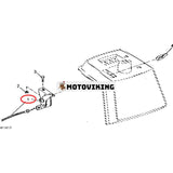 Push Pull-kabel AM106135 för John Deere Tractor 240 245 260 265 285 320 STX30 STX38 STX46