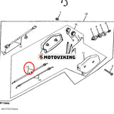 Push Pull-kabel AM117518 för John Deere Walk Behind Mower 14SE 14SZ 14SX 14ST 14PT JE75 JX75 JX85