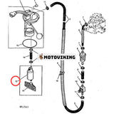 Bränslepump AM115629 för John Deere Tractor 425 445 455 X475 X575 X700 X710