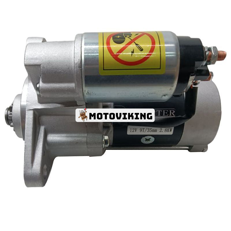 12V 9T Startmotor 36100-42C10 för Hyundai Engine D4BB Grävmaskin R500W