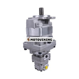 Hydraulpump 705-56-34690 för Komatsu hjullastare WA150-5 WA150-5-A WA150-5-SS WA150L-5 WA150PZ-5