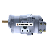 Hydraulpump 705-51-20070 för Komatsu hjullastare WA180-1 WA300-1-A WA320-1