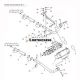 För Komatsu hjullastare WA430-5 Hydraulpump 705-51-30710