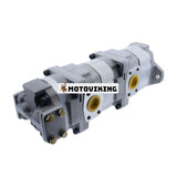 För Komatsu hjullastare WA300L-3 WA320-3 WA300-3CS WA320-3CS Hydraulpump 705-55-24130