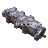 För Komatsu hjullastare WA320-3 WA300-3A Hydraulpump 705-55-34160