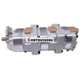 Hydraulisk kugghjulspumpenhet 705-56-34040 för Komatsu hjullastare WA400-1 WA420-1