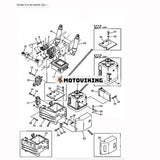 För Komatsu hjullastare WA450-1 WA470-1 WA500-1 558 Styrpump 705-12-40010