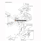 För Komatsu Bulldozer D575A-2 D575A-3 D575A-3M Hydraulpump 705-51-42050