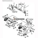 För Komatsu Bulldozer D575A-2 D575A-3 Hydraulpump 705-51-42080