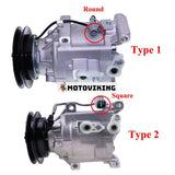 SCSA06C Luftkonditioneringskompressor MIA10078 för John Deere Tractor 3320 3520 3720 3033R 3038R 3039R