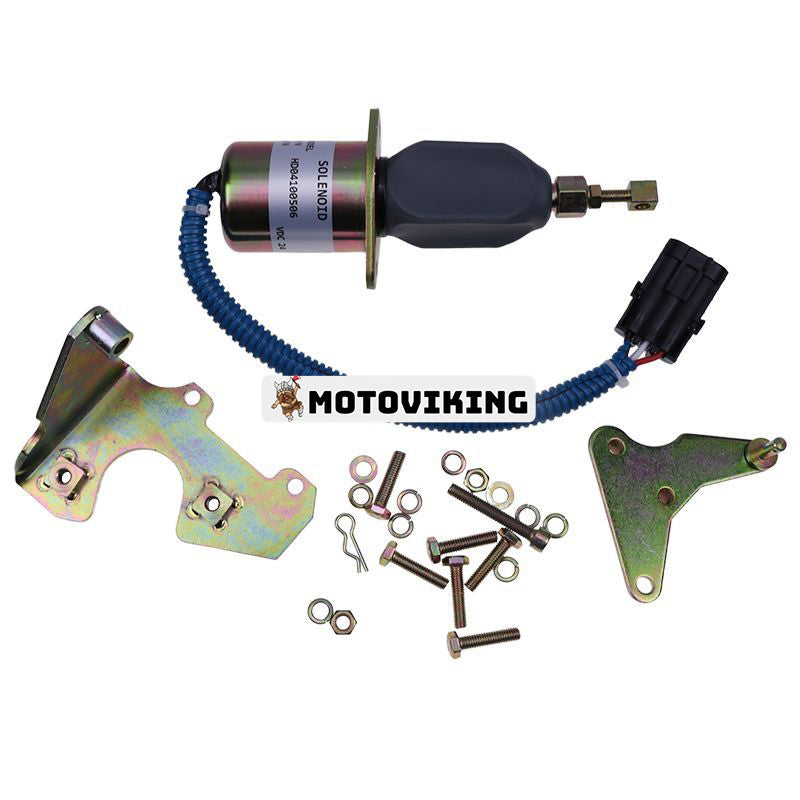 24V stoppmagnet 1752ES SA-4026-24 för Cummins 6BT-motor