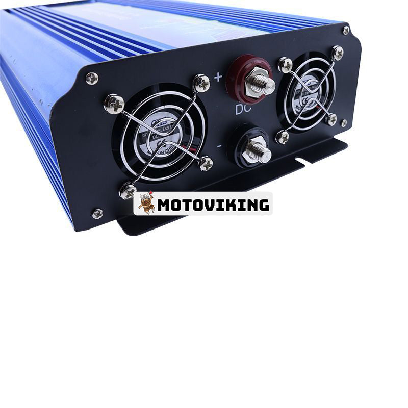 Ny DC12V till AC200-240V Power Pure Sine Wave Inverter 2000W