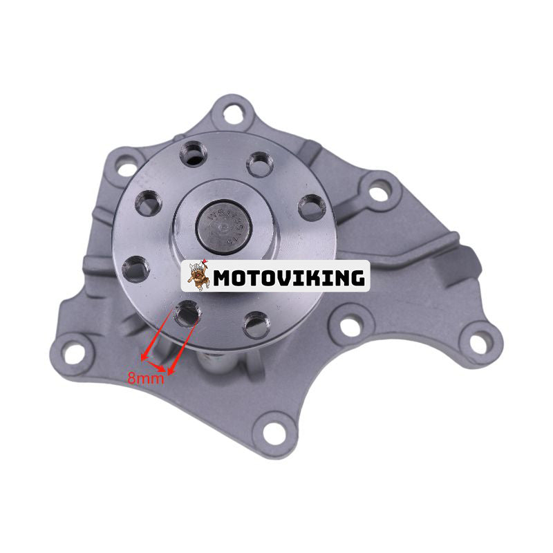 Vattenpump VI8971050123 VI8971233302 för New Holland Grävmaskin E70 E80 EH70 EH80 Kobelco 70SR-1E 80MSR-1E SK80CS-1E