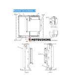 För Caterpillar grävmaskin CAT 330D 336D 336D2 340D L M330D Vattentank Kylarkärna ASS'Y 245-9359