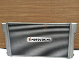 För Hitachi Grävmaskin ZX210H ZX210W ZX210H-3G ZX210LC-3G Intercooler 4448339