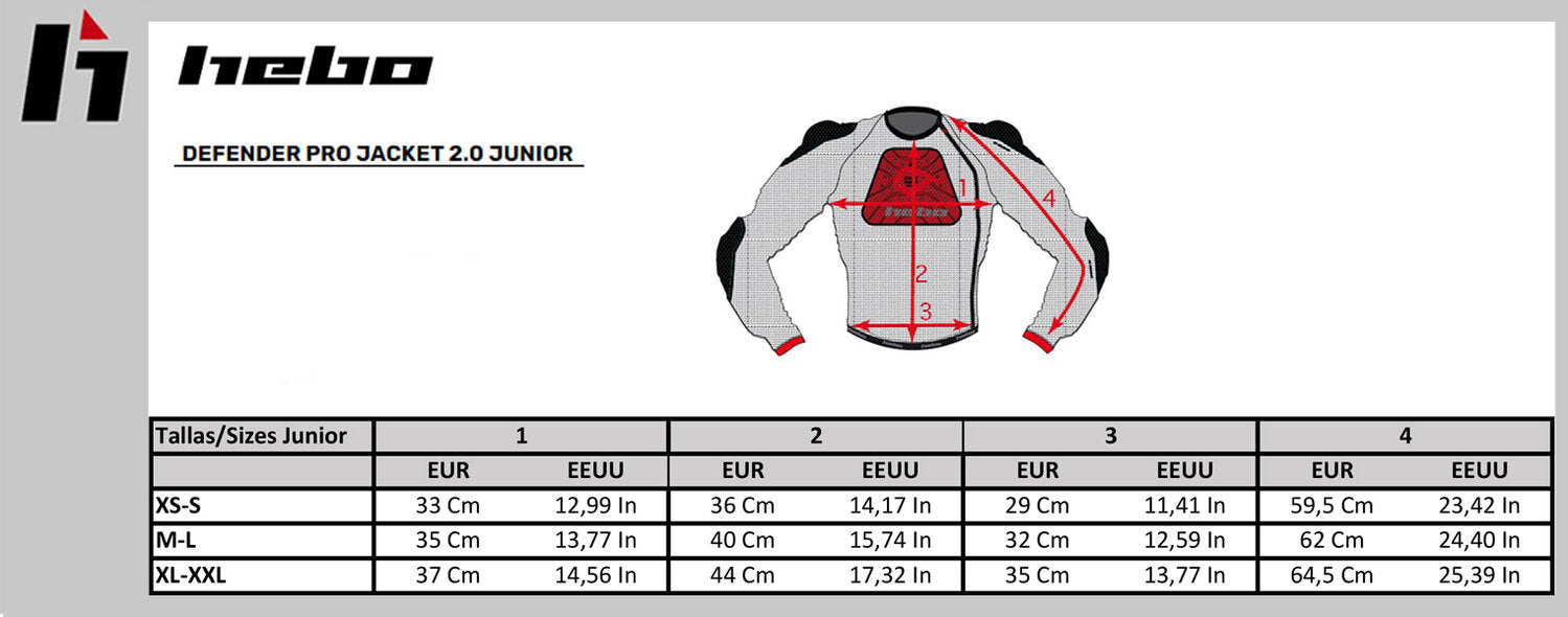 Hebo Defender Pro Jacket Belt H - MotoViking