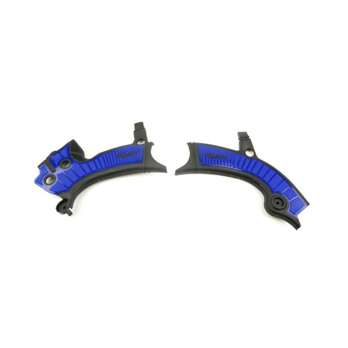 Grippy Frame Guard Yamaha / Fantic Black / Blue R-Tech R-Prtyzfnrbl1