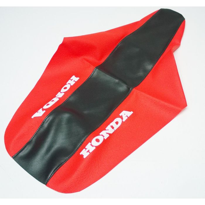 89-97 Cr125/Cr250 Seat Cover Black/Red 2-Tone Honda