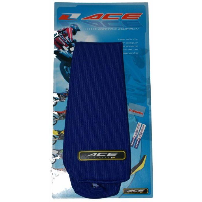 03-04 Wrf250-450 Grip Ace Blue Grip Seat Cover